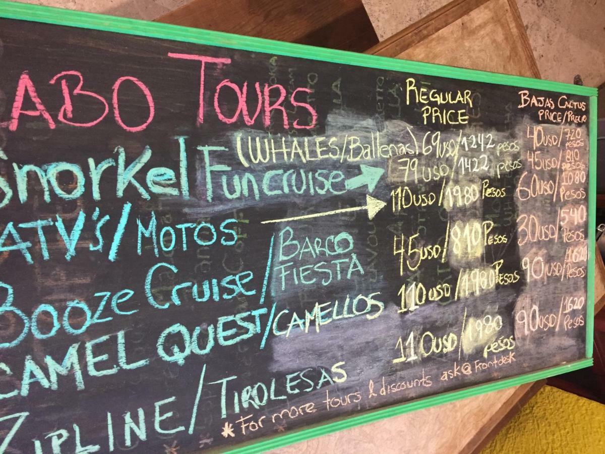 קאבו סן לוקאס Bajas Cactus Hostel מראה חיצוני תמונה